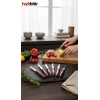 ByMyHand Bordo Meyve Bıçağı 6lı Set