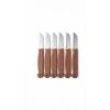 ByMyHand Kahverengi Meyve Bıçağı 6lı Set