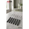 ByMyHand Paslanmaz Çelik Meyve ve Sebze Bıçağı 6lı Set