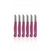 ByMyHand Pembe Meyve Bıçağı 6lı Set