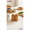 ByMyHand Stantlı Bambu Tuzluk ve Karabiberlik 2li Set