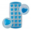 MyBru Mavi Slikon Tabanlı Kalpli 18 Hazneli Buz Kalıbı
