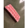 MyBru Pembe Sert Plastik 12 Hazneli Kare Buz Kalıbı
