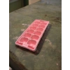 MyBru Pembe Sert Plastik 12 Hazneli Kare Buz Kalıbı