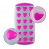 MyBru Pembe Slikon Tabanlı Kalpli 18 Hazneli Buz Kalıbı