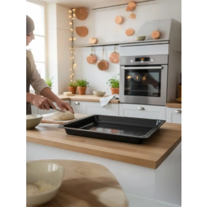 MyBru Emaye Ankastre Fırın Tepsisi 45.5 x 37.5 x 3.3 Cm