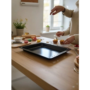 MyBru Emaye Ankastre Fırın Tepsisi 46.5 x 37.8 x 3.3 Cm