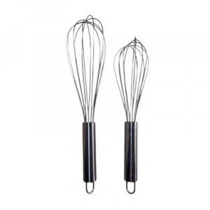 MyBru Paslanmaz Çelik Metal Saplı El Çırpıcısı 2li Set (Blender)