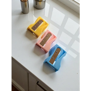 Kalemtraş Şeklinde Havuç Salatalık Sebze ve Meyve Soyacağı Rende Karışık Renk 1 Adet