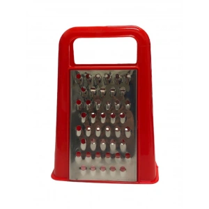 MyBru Çift Taraflı Paslanmaz Çelik Kırmızı Rende (Dilimleyici)