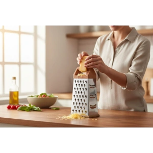 MyBru Paslanmaz Çelik 4 Taraflı Çok İşlevli Rende (Dilimleyici) No1