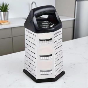 MyBru Paslanmaz Çelik 6 Taraflı Çok İşlevli Rende (Dilimleyici)