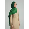 YEŞİL Maisa Neda Jakarlı Pamuk İpek Şal 70x190