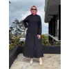 Kayra Kabartma Desenli Naturel Ceket Etek Takım KA16009