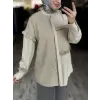 Kayra Brod ve Fırfır Detaylı Gömlek KA11041
