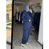 Misswhence Parça Detaylı Tunik Şalvar Pantolon Takım 39022