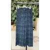 Clande Taş Detaylı Denim Pantolon