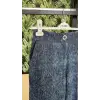 Clande Taş Detaylı Denim Pantolon