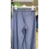 Vuu Gold Düğme Aksesuarlı Denim Ceket Kemerli Pantolon Takım