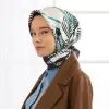 İpekevi Desenli Twil İpek Eşarp 1255