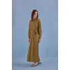 QooQ Store Beli Kuşaklı Şık Elbise 26SS404