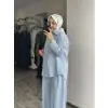 Qupra Keten Gömlek Anvelop Pantolon Takım WAD1217