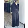Qupra Kemerli Modal Ceket Etek Pantolon Takım WAD1226