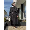 Misswhence Paça Detaylı Chanel Keten Pantolon 39121