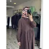 Almarwah Asimetrik Dikiş Detaylı Elbise 303892