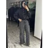 Ghisa Taşlı Kot Pantolon 8081
