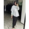 Almarwah Pens Detaylı Denim Havuç Pantolon 606111