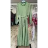 Misswhence Parça Detaylı Viscon Tencel Elbise 39844