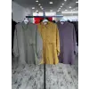 QooQ Store Çizgi ve Cep Detaylı Tencel Silva Gömlek 26SS209