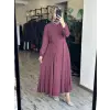 Misswhence Parça Detaylı Viscon Tencel Elbise 39844