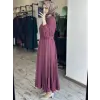Misswhence Parça Detaylı Viscon Tencel Elbise 39844