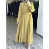 Misswhence Parça Detaylı Viscon Tencel Elbise 39844