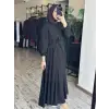 Misswhence Parça Detaylı Viscon Tencel Elbise 39844