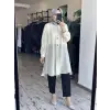 Almarwah Düğmeli Keten Kap 405023