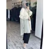 Almarwah Düğmeli Keten Kap 405023