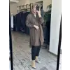 Almarwah Düğmeli Keten Kap 405023