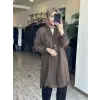 Almarwah Düğmeli Keten Kap 405023