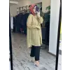 Almarwah Düğmeli Keten Kap 405023