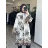 Kayra Desenli Maxi Boy Gömlek / Tunik KA21197