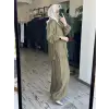 Almarwah Pile Detaylı Tencel Etek Pantolon 606123