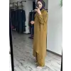 Qooq Store Gömlek Yaka Rüzgarlık Detaylı Arsen Kimono
