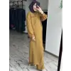 Qooq Store Gömlek Yaka Rüzgarlık Detaylı Arsen Kimono
