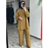 QooQ Store Çizgi ve Cep Detaylı Tencel Silva Gömlek 26SS209