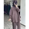 QooQ Store Çizgi ve Cep Detaylı Tencel Silva Gömlek 26SS209