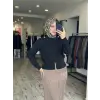 Ghisa Vatkalı Fermuarlı Triko Tunik G4863