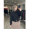 Ghisa Vatkalı Fermuarlı Triko Tunik G4863